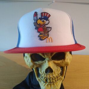 Deadstock Vintage Summer Olympics 1984 McDonald's Snap Back Trucker Hat